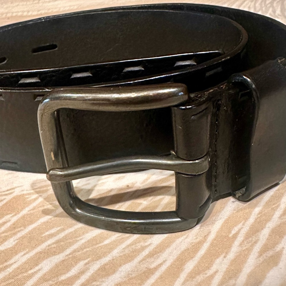 Ted Baker London Black Leather Belt